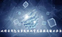 比特币钱包交易失败的常见原因及解决办法