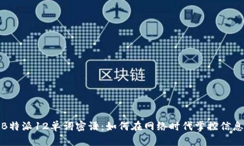揭秘B特派12单词密语：如何在网络时代掌控信息安全