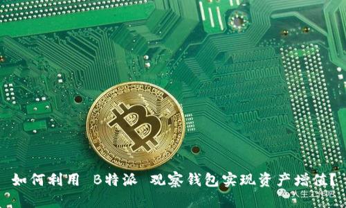 如何利用 B特派 观察钱包实现资产增值？