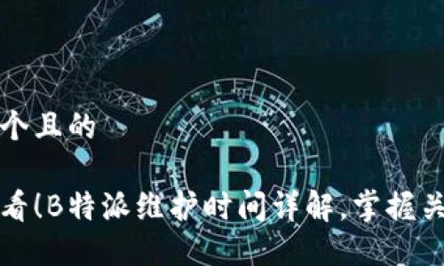 思考一个且的

新手必看！B特派维护时间详解，掌握关键流程