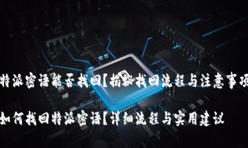 特派密语能否找回？揭秘找回流程与注意事项

如何找回特派密语？详细流程与实用建议