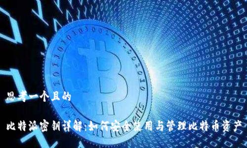 思考一个且的  

比特派密钥详解：如何安全使用与管理比特币资产