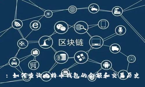 : 如何查询比特币钱包的余额和交易历史