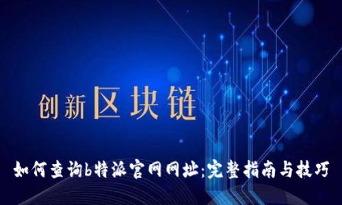 如何查询b特派官网网址：完整指南与技巧