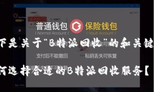 以下是关于“B特派回收”的和关键词：

如何选择合适的B特派回收服务？