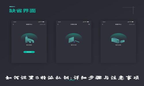 如何设置B特派私钥：详细步骤与注意事项