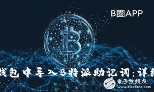 如何在TP钱包中导入B特派助记词：详细步骤解读