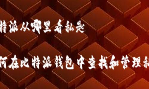 比特派从哪里看私匙

如何在比特派钱包中查找和管理私钥