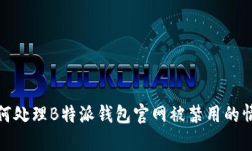 如何处理B特派钱包官网被禁用的情况